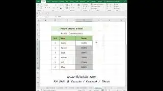 How to Show Proper Percentage in Excel with short Trick #Shorts