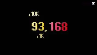 0 to 1 Billion with sound effects