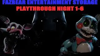 Working At The STORAGE Of The FAZBEAR ENTERTAINMENT ANIMATRONICS!!!