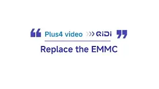 QIDI Plus4 EMMC Replacement Guide