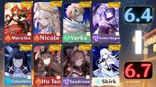 NEW! FULLY UPDATED BANNER ROADMAP FROM 6.4 - 6.7! ALL RERUNS, DEBUTS & MORE...