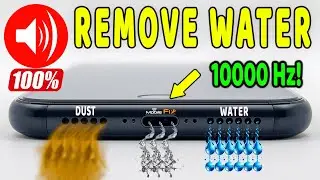 Remove Water From Speaker Sound ( %100 Fix )