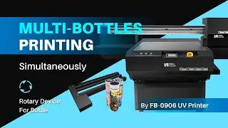 Bottle Printing. By Sinocolor FB-0906D UV Flatbed Printer