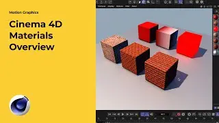 Cinema 4D Materials Overview