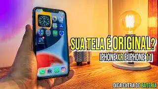 Como saber se a TELA e BATERIA do IPHONE XR ou IPHONE 11 é ORIGINAL?
