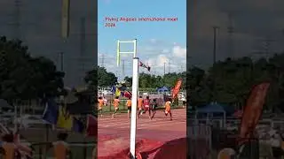Flying Angeles international track & field    U20 Men 100m finals. Isaac Chandra (1) Flying Angeles