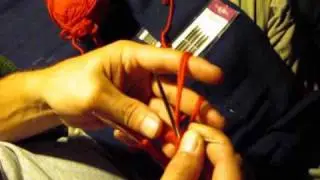 Double knitting 2 socks tutorial pt 1 of 3