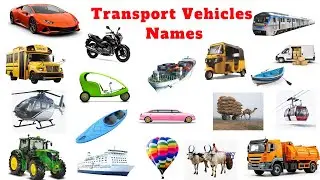 Transport Names | Transport Vehicles Names in English |