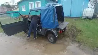 Дизельная мотоколяска 