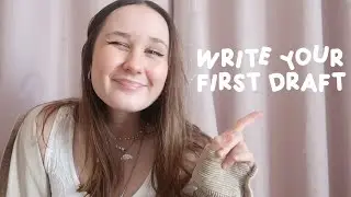 how to write your first draft ✍🏼💭 // podcast episode 4 // writing with ana neu