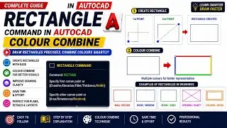 AutoCAD Rectangle Command Tutorial for Beginners | Complete Guide in Hindi