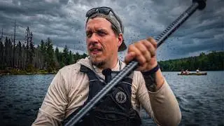 3 Days in Algonquin Backcountry | Catch and Cook (Terrible bugs)