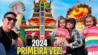 LEVAMOS AS GÊMEAS NO MAIOR PARQUE DO BRASIL!| 😍 *Primeira vez no Beto Carrero*