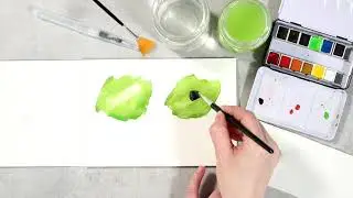 How to paint watercolours using lifting techniques