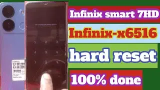 Infinix Smart 7 HD Hard reset// Infinix x6516 hard reset