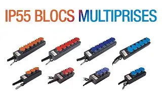 50 000X Slider IP55 Blocs Multiprises FR