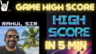 Create High Score in Game Creation