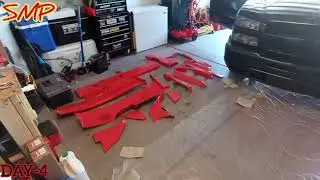 2005 Silverado Full Red Interior Upgrade