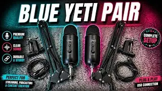 Blue Yeti Pair testing || Blue Yeti