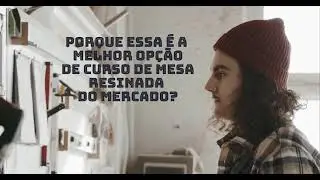 Divulgação de Curso de mesa resinada