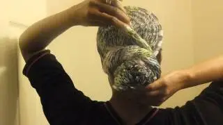 Headwrap Tutorial with Knitti Gritti Scarf