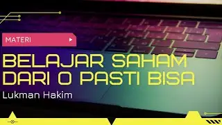 Belajar Saham Dari 0 Pasti Bisa