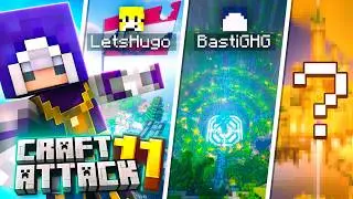 DAS sind die BESTEN BAUWERKE aus CRAFT ATTACK 11! XXL SERVERTOUR