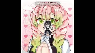 Urusei yatsura {NOT OG} Ft. #obanai #mitsuri || #demonslayer #foryou #kny #cute