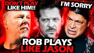 JAMES HETFIELD REACTION WHEN ROBERT TRUJILLO PLAYS LIKE JASON NEWSTED 