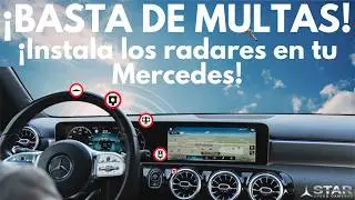 TUTORIAL Español - Radares y Cámaras de velocidad para el sistema de navegación Mercedes MBUX