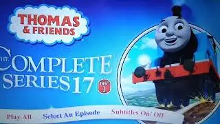 dvd menu walkthrough thomas and friends the complete series 17 UK DVD 2016