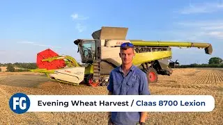 Evening Wheat Harvest | Woodbridge, Suffolk