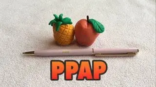 PPAP pen pineapple apple pen with plasticine/play doh