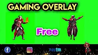 Gaming Overlay Green Screen | Blood Raven Overlay | PUBG Mobile