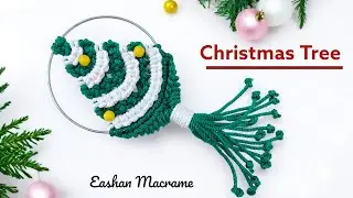 How to Make a Macrame Christmas Tree | Árbol de Navidad de Macramé (Paso a Paso)