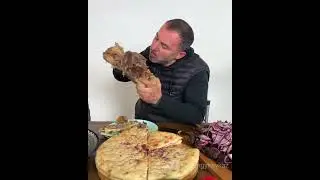 A big piece and the mouth rejoices.