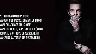 Salmo   Il Cielo Nella Stanza  (Testo)