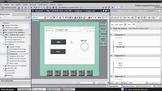 SIMULAR UNA  PANTALLA HMI DE SIEMENS Y EL PLC | PLCSIM y HMI Runtime-Simulation |