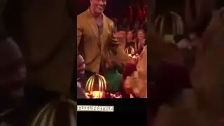 Adele meets The Rock !
