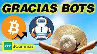 Un BOT hizo TRADING de BITCOIN para MI - Esto fue el resultado... 💸🚀 3Commas vs Tradesanta