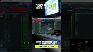 TÉCNICA para un ATAQUE BRUTAL en tus GUITARRAS METAL & ROCK