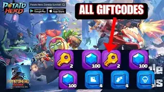 Potato Hero Zombie Survival & All 6 Giftcodes | 6 Free Code Potato Hero Zombie Survival