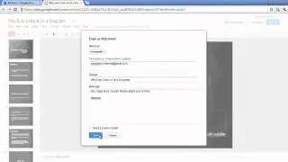 How to attach a document to an email in Google docs