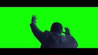 Moon Knight Sky Scrolling - Green Screen