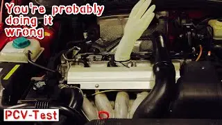 Hur du kontrollerar vevhusventilation. How to properly check your PCV system, With ENG Subs