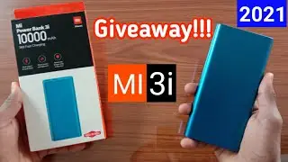 Mi Powerbank 3i Unboxing and Review in Kannada | 🎊GIVEAWAY🎊 | 2021 | First Impression | 10000 mAh