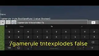 Gamerule express #6 Activar y Desactivar TNT (Comandos MC Bedrock)