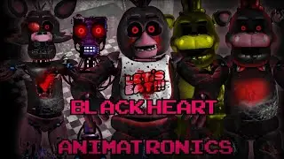 [FNAF] - speed edit - black heart animatronics