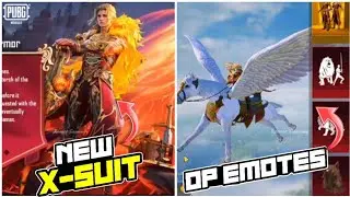 Check out the New X Suit in PUBG Mobile! Get ready to level up your Game  ! 🎮🔥