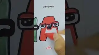 How to draw ALPHABET LORE happy (A) #shorts #alphabetlore #happy #fyp